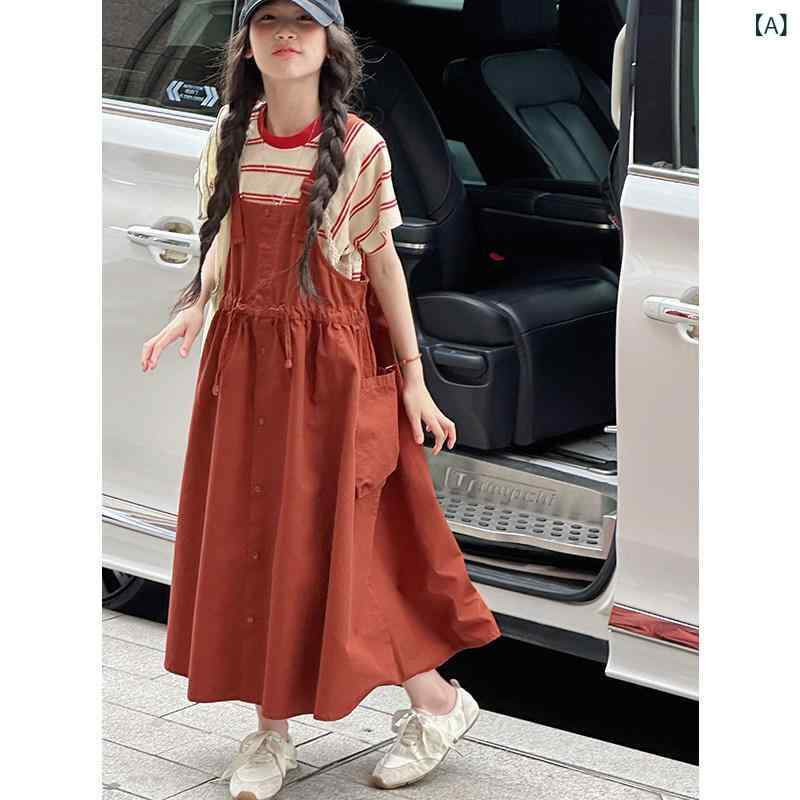 お嬢さん 大層らしい 櫂 スコート Sun Xiaomei ちびっ子用 筋目 ガールズ 細工物 御召しもの 2025夏 スコート お嬢さん用 ビッグ 大きさ 大層らしい 櫂