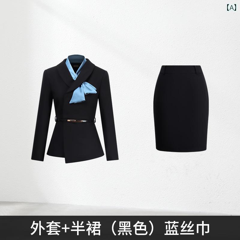 美容院 美容師 作業着 女性 Shuyaoの 女性用 プロ スーツ エレガントな 作業着 複数の 色から 選択 可能 プロな イメージを 示す