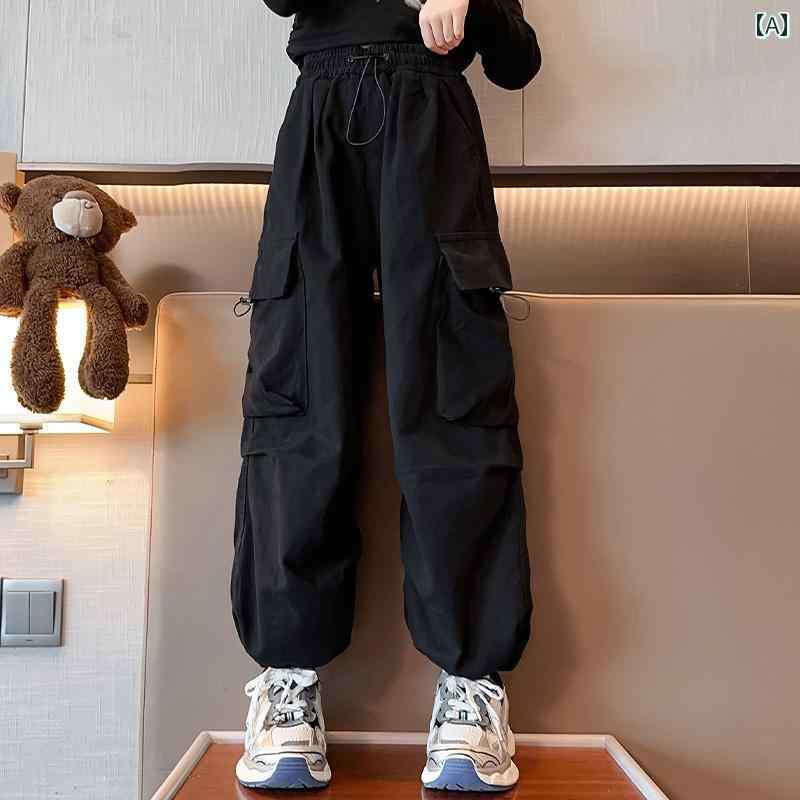 子供用 オーバー オール カジュアル パンツ 女の子 パンツ 2025 春の 子供の ネットの のな オーバー オール 春秋 大きい カジュアル パンツの