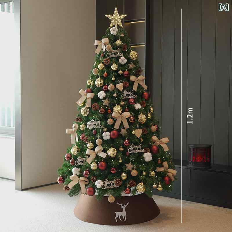 クリスマスツリー クリスマス ツリー ホーム 大きい ライト レイアウト 暗号化 DIY 装飾 セット 小さい ギフト
