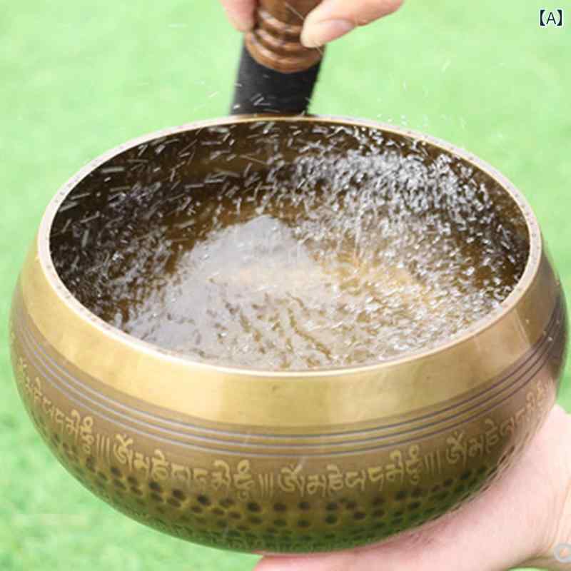 シンギングボウル 瞑想 シンギング ボウル 仏陀 サウンド 銅 ボウルは さまざまな サイズで 利用 可能 ネパール 実用的かつ 祝福の 意味