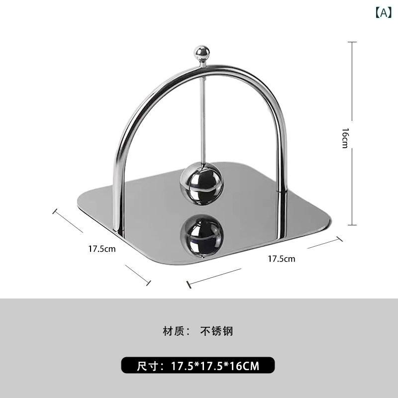 壁掛け トイレットペーパーホルダー レストラン / 商業 ホテルの ティッシュ ボックス な ステンレス スチールの 正方形の 洋風 ペーパー プレス ホルダー 軽い 高級 感と ハイエンド。