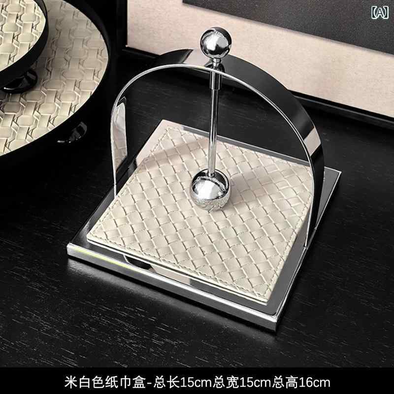 壁掛け トイレットペーパーホルダー ライフ スタイル 織り レザー ペーパー タオル ホルダー レストラン バー ステンレス スチール 垂直 プレス