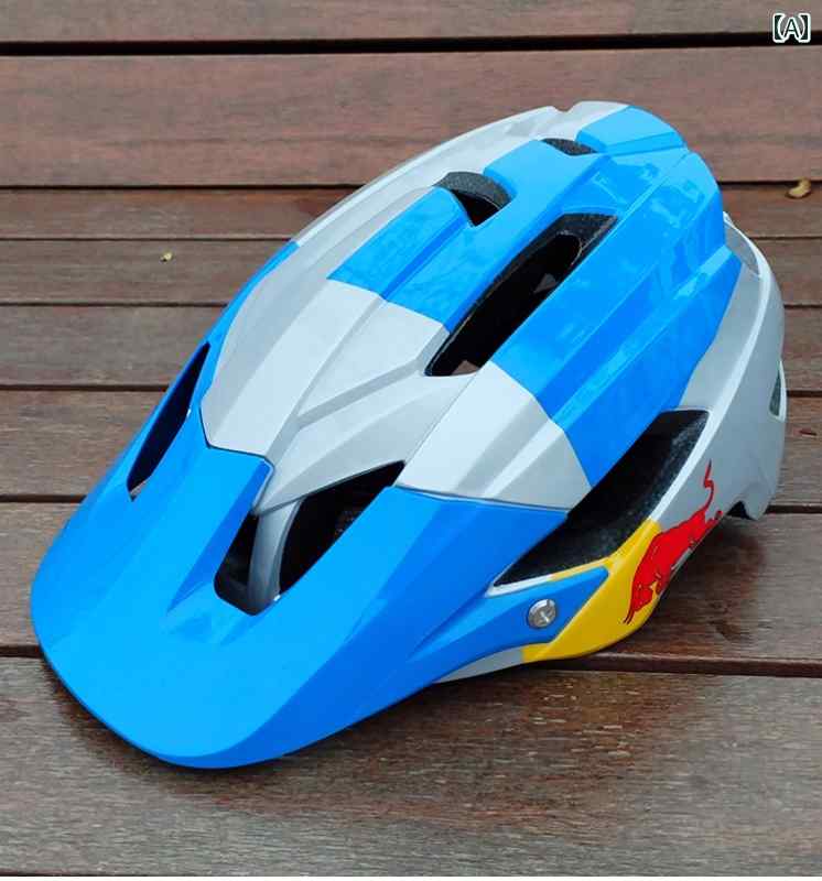 子供用 サイクリングヘルメット レッドブルの ヘルメット 自転車用 メンズ マウンテンバイク ハーフ 子供用 ダウンヒル クロス カントリー
