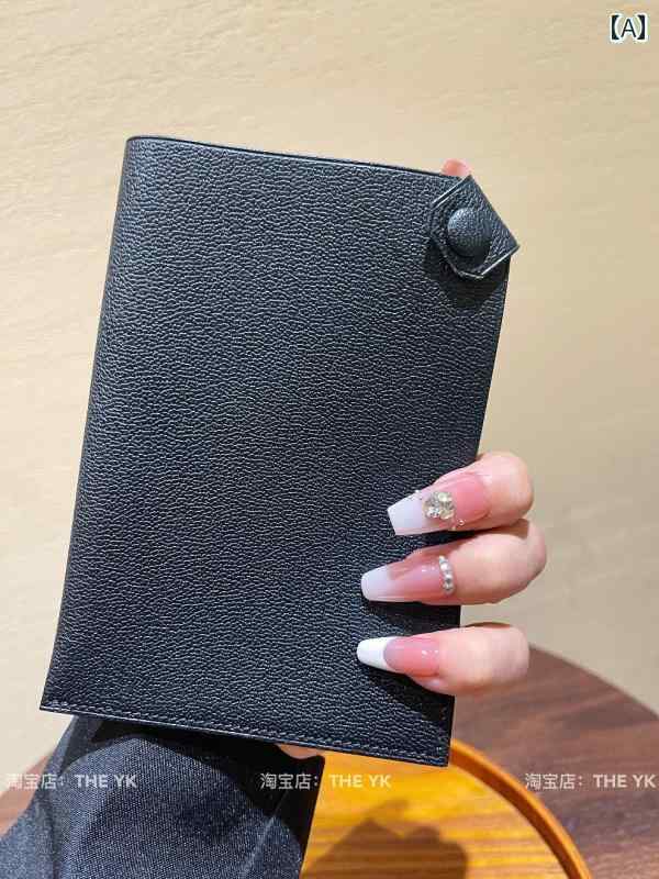 レザー革 ヤギ 革 パスポート バッグ 手縫い ワックス 糸 パスポートホルダー スタイル バックル ID チケット 収納 海外 旅行用 保護 カバー