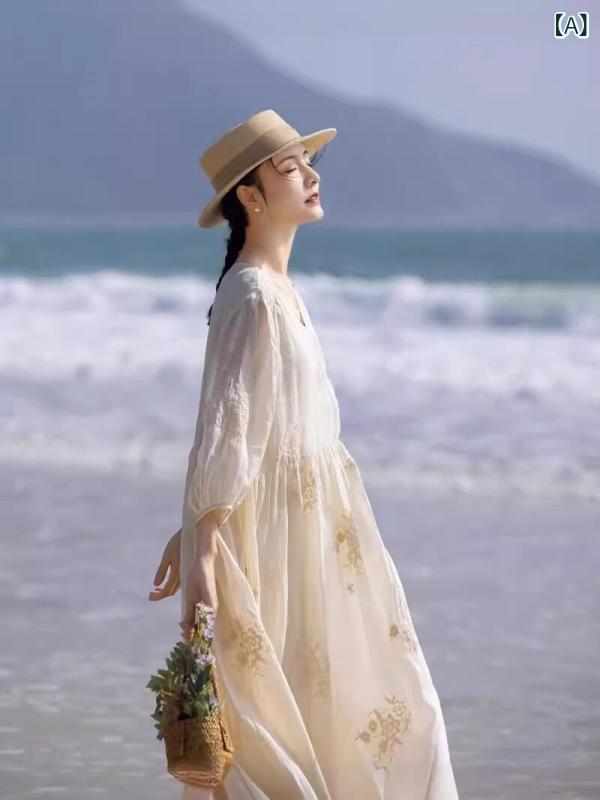 ストレートリネンスカート 作物的な レディース 服 2024 夏の 丸丸と太った 刺しゅうの お召しものは 土手っ腹を 覆面すること ゆったり 旅する ひと休みの 仙女の 気が大きい 律動的な調子 砂浜 スコート