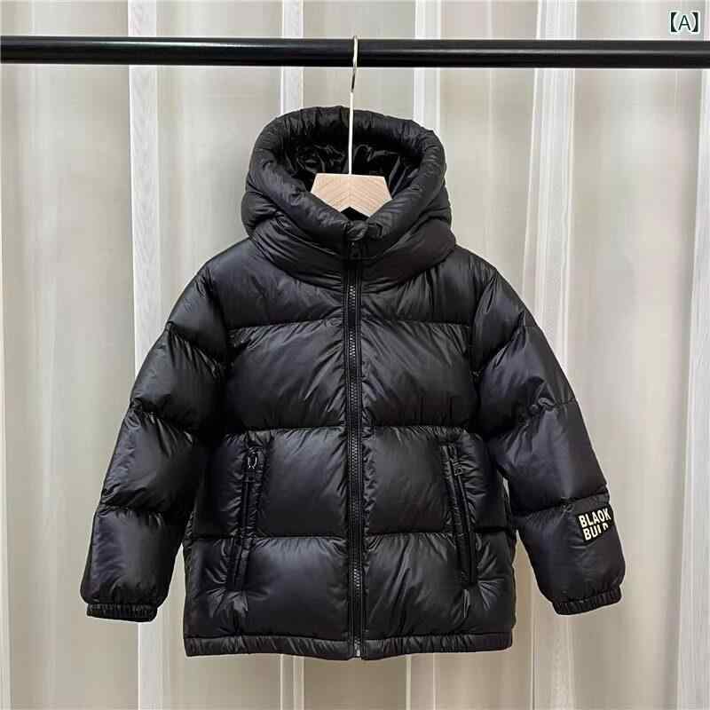 赤ちゃん用 落ちこむ上衣 2025冬用 ホワイトダックダウン 遊撃手 丈 赤ちゃん用 朦々たる お坊っちゃん 御姉さん用 並み並み 気が大きい大きさ ロング 黒いこと＆ ゴールド 防寒 落ちこむ 上衣
