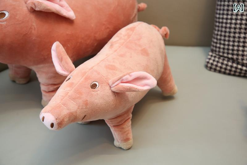 豚のぬいぐるみ 豚 人形 シミュレーション ぬいぐるみ 枕 女の子 誕生日 プレゼント かわいい