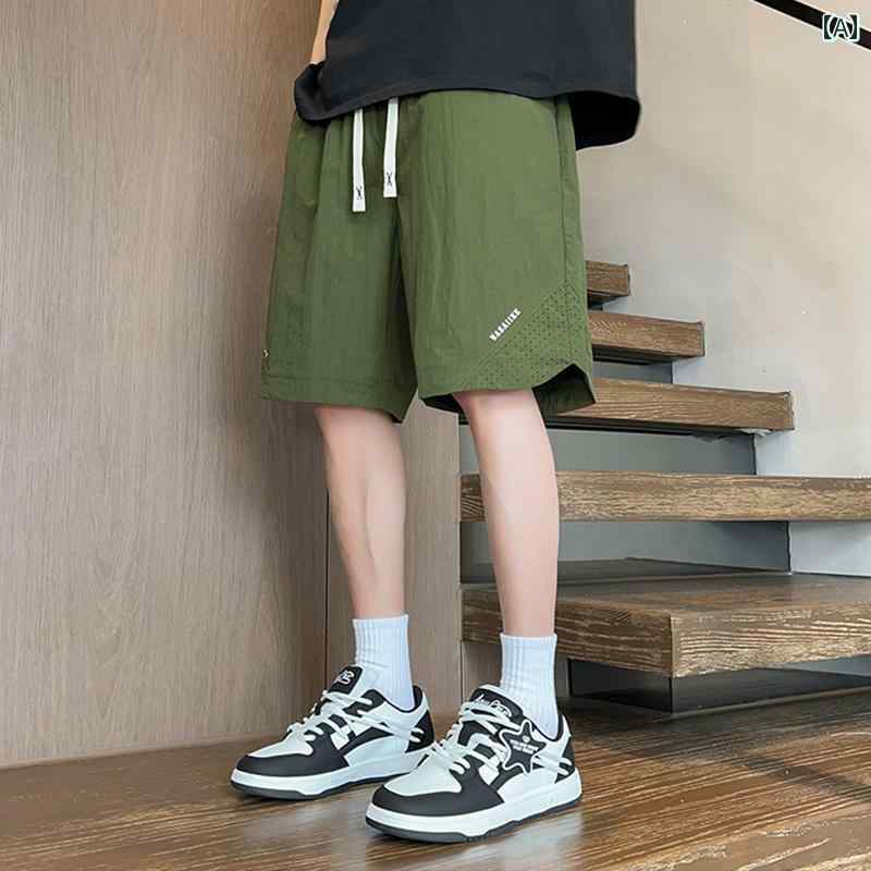 ショートパンツ メンズ メンズショート パンツ 大きいサイズ 大きめ サイズ ランニング スポーツ カジュアル ショート 夏 冷感 通気性 ゆったり 太め メンズ