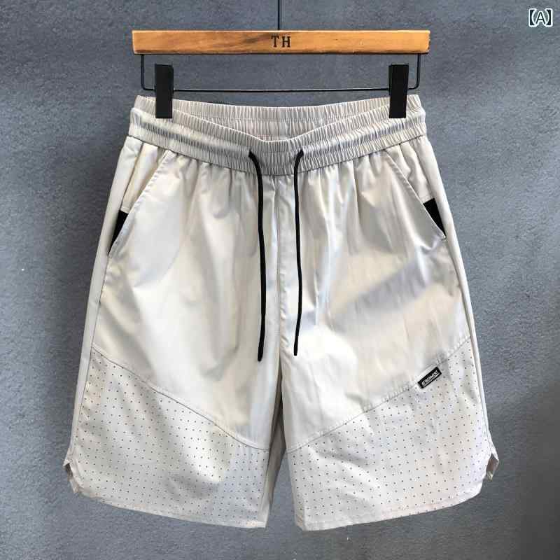ショートパンツ メンズ プロ 仕様の 速乾 メッシュ 通気性 薄型 スポーツ カジュアルショーツ メンズ フィットネス パンツ 2025 ショーツ