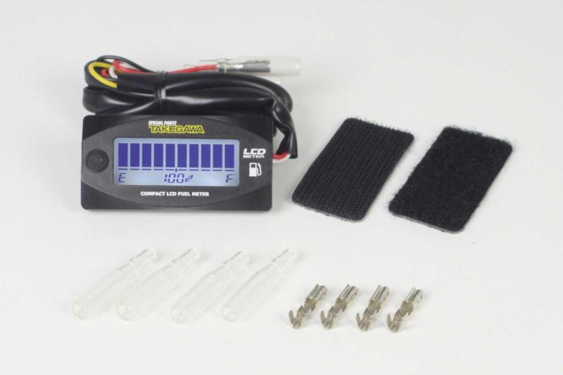 SPタケガワ COMPACT LCD METER FUEL METER (LEDバックライト付) 05-07-0002