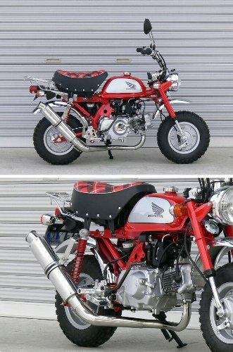 オーヴァーレーシング(OVER RACING) フルエキゾーストマフラー レーシングダウン ステンアルミマフラー MONKEY FI 09-[モンキー] 13-011-17