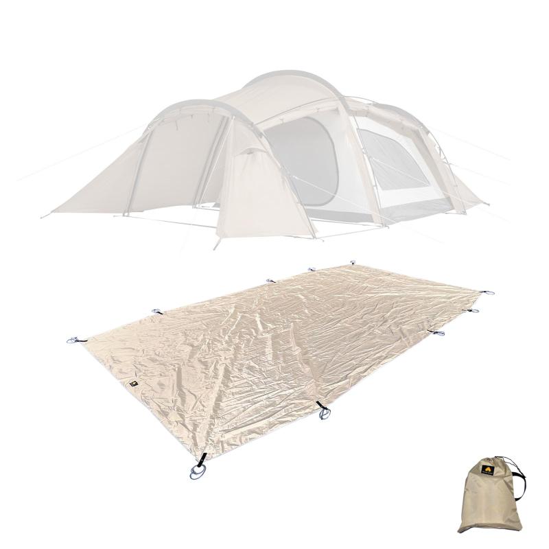 MECH CAMP 地びた腰かけ 全面用 幕屋付属品 幕屋腰かけ フットプリント ハトメつき 納める袋付き添い人 アウトドア 難民キャンプ 幕屋本体は含まれません【サバティカル ギリアとの取り替えっこ性 その他-スポーツ・アウトドア