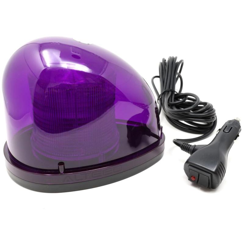 アルティード(ALTEED) 流線型LED回転させる灯パトランプ 7お定まり発しる 12V24V乗用車兼用 黄色発光-紫色発光