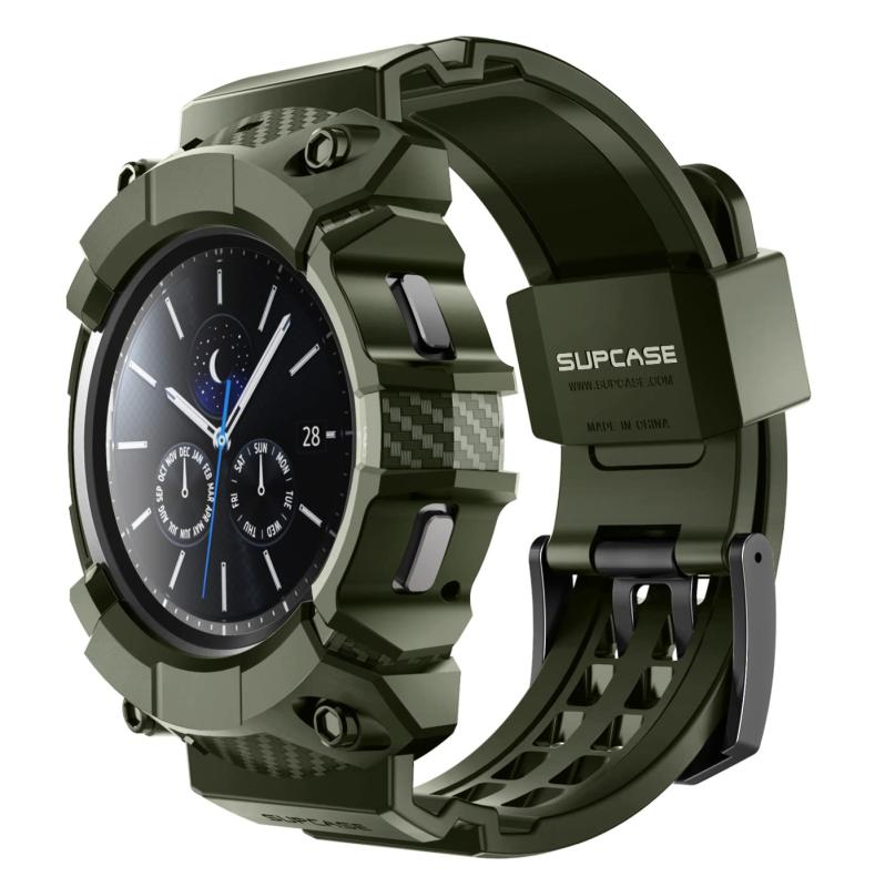 SUPCASE [ユニコーンビートル プロシリーズケース Galaxy Watch 4 [46mm] 2021年発売用 ストラップバンド付き頑丈な保護ケース｜LAONsChoice