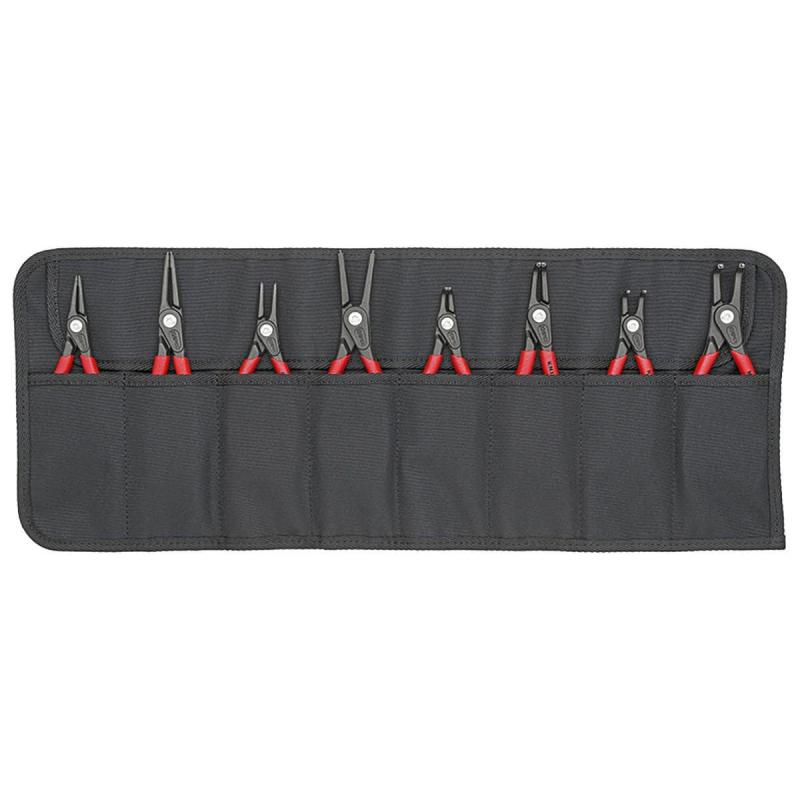 クニペックス(Knipex) 8本組 精密スナップリングプライヤ- 001958V02|LAONsChoice