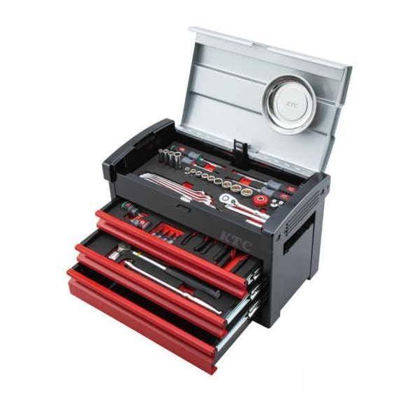 KTC(京都機械工具)/工具セット(チェストタイプ) 品番：SK3661E