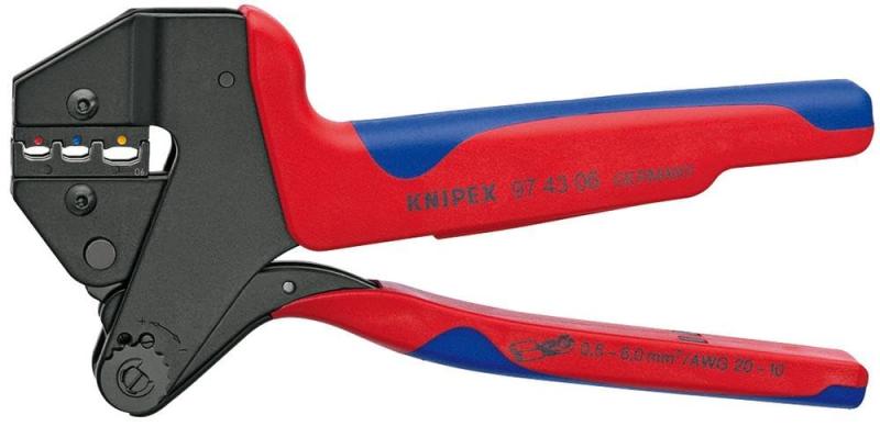 クニペックス KNIPEX 9743 クリンピングシステムプライヤー コンフォートハンドル