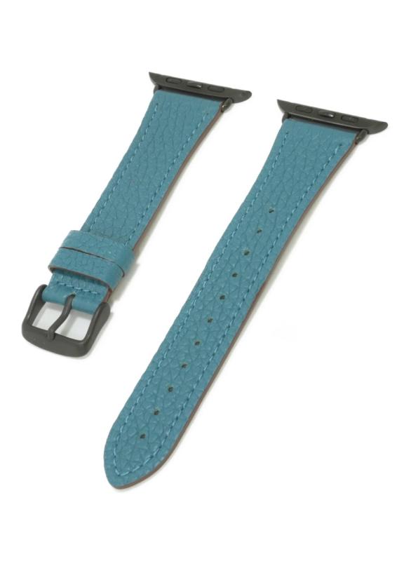 compatible with Apple Watch アップルウォッチ用 バンド ベルト シュリンクレザーベルト クロカラント KUROCURRANT 44mm 45mm 46mm 49mm用 Series11/10/9/8/7/6/5/4/3/2/1