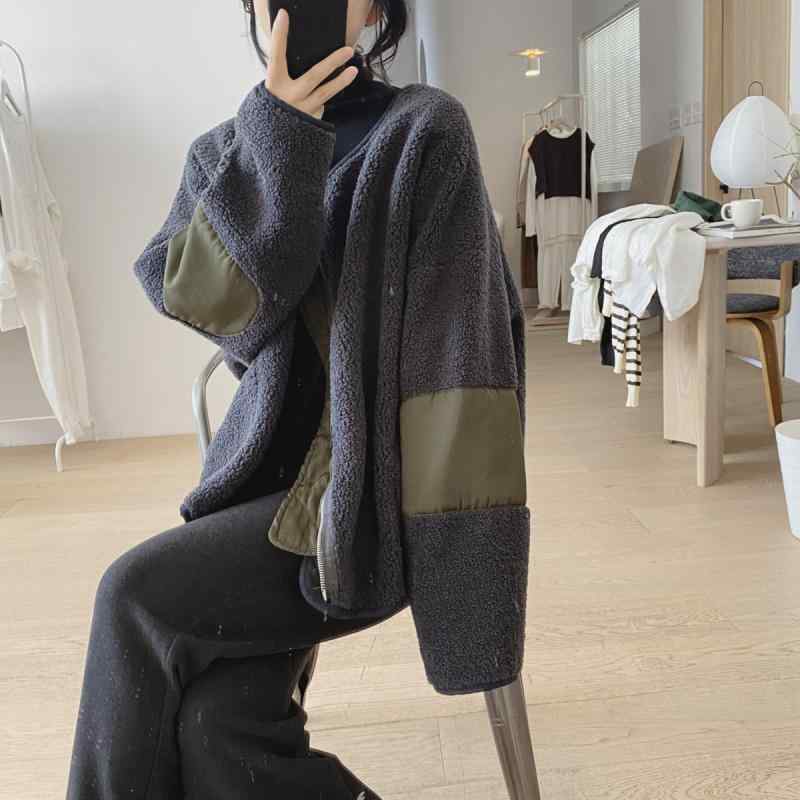 厚地の外套 レディース 冬 朦朦たる ラムウール 生あたたかい ゆったり 今めかしい 座標し分かりやすい 普段使い走り 防寒 パステル色の原料品 今めかしい 影ぼうし