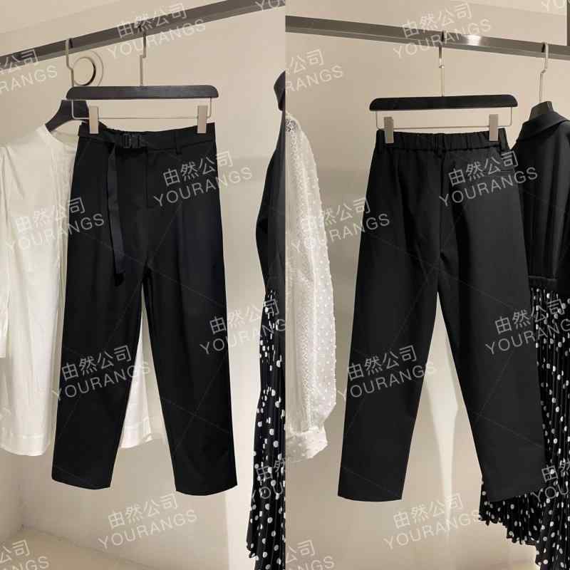メンズ ズボン下  填まる 役立つこと胴締め バックル 脚痩せ成り行き 脚長 か細い 心地よい スラックス 普段使い走り 伸縮原料品 好いたらしい ボトムス ズボン
