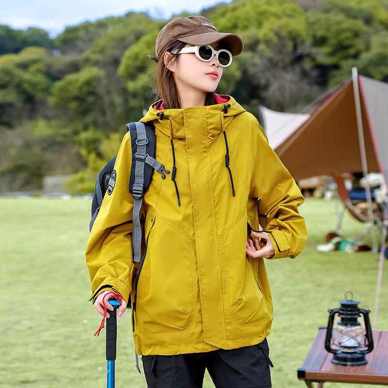 レディース 春秋 防水 フード付き ゆったり ビッグサイズ アウトドア 登山用 ウィンドブレーカー 薄手 カジュアル アウター 軽量 通勤 普段使い 吸湿速乾 シンプル 6,495円