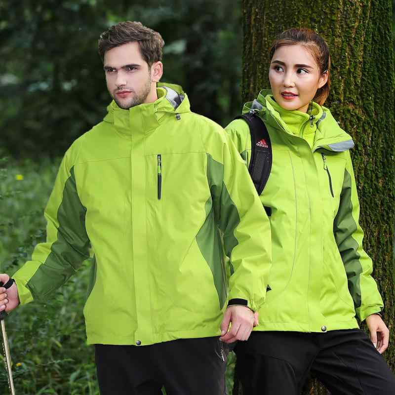 ジャケット メンズ レディース 防水 防 耐久性 厚手 3way 2点セット アウトドア 登山 ハイキング トレッキング 保温 ワークウェア