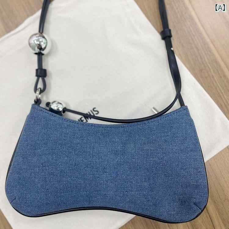 レディース ショルダーバッグ 飛び切り感 スマホ納める 特殊ひな型 バゲット型 差し交わす上半身 パウダーコンパクト 鞄 日常使い走り 心地好い 軽さ