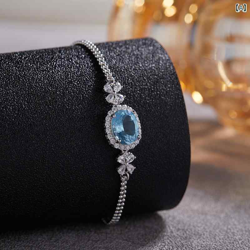 ブレスレット バングル シルバー 天然トパーズ イエロー水晶 パープル水晶 カラフル宝石 高級感 輝くアクセサリー ジュエリー 天然石 装飾品
