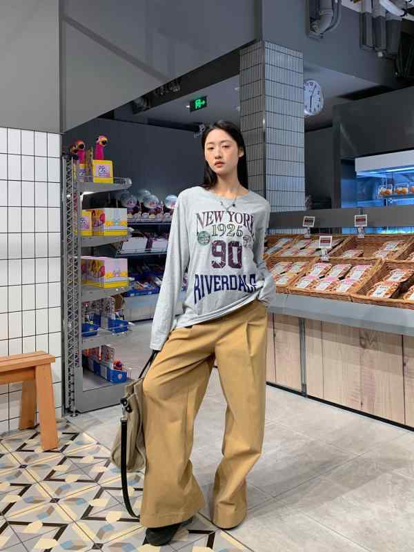 レディース ワイドパンツ アメリカン レトロ プリーツ ハイウエスト ロング丈 春 カジュアル 普段使い ゆったり シルエット デイリー コーデ 合わせやすい ボトムス