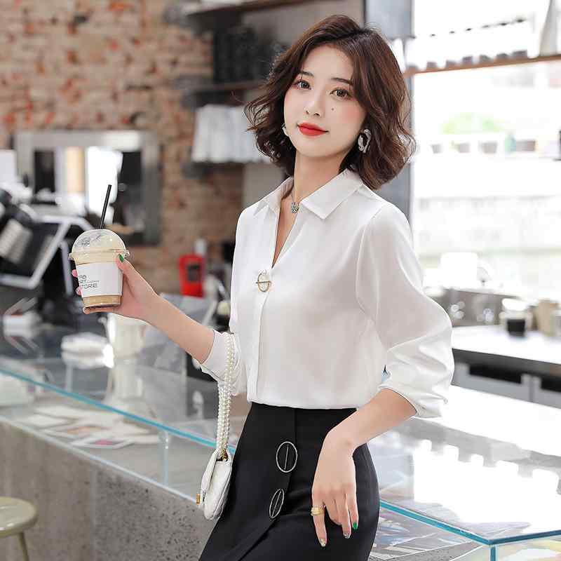 シャツ レディース ブラウス トップス 春夏秋 韓国 ファッション スリム フィット タイト シルエット 痩せ見え 上品 エレガント スタイリッシュ 仕事着 通勤 オフィス ビジネス 洗練 デザイン