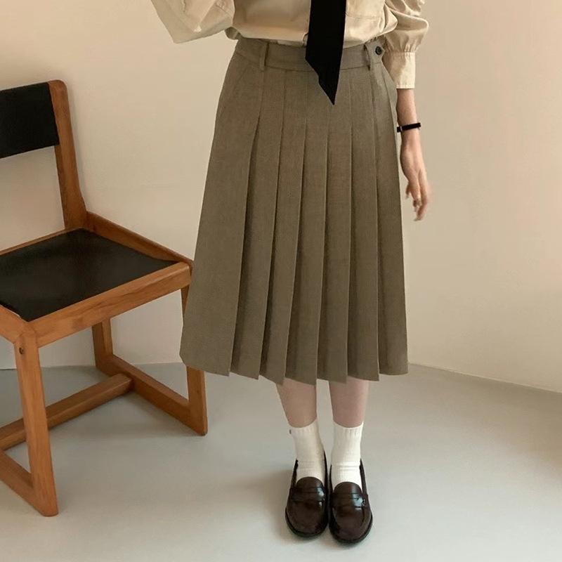 レディース スコート 筋目 中長丈 春夏 心地好い 韓国 窈窕たる ひな型 合わせ分かりやすい 普段使い走り 口さかしい 影ぼうし