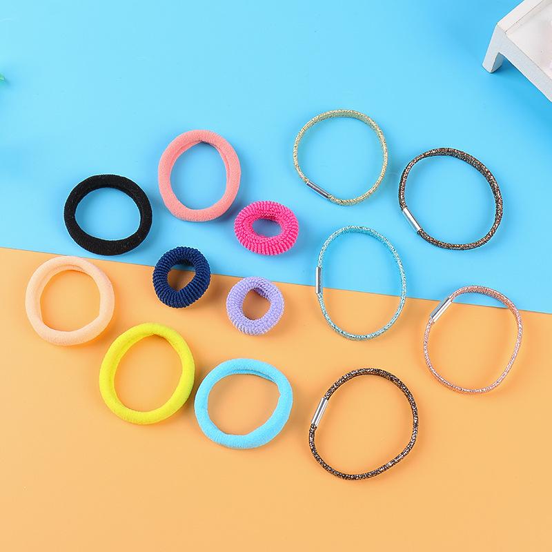 レディース 髪の毛天然ゴム 高弾力性 大型 西洋手ぬぐい原料品 髪の毛倶楽部 髪の毛ダンス楽隊 髪傷めない  日常使い走り 髪の毛佩び物 延性のある 伸縮性 飾り気の無い着脱