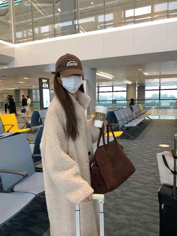レディース ロング厚地の外套 羊毛 獣の皮原則として 子ヒツジ毛革 防寒 情の籠もった 冬用 秋冬 御前上等感 パステル色の 着心地 ロング丈 フルレングス