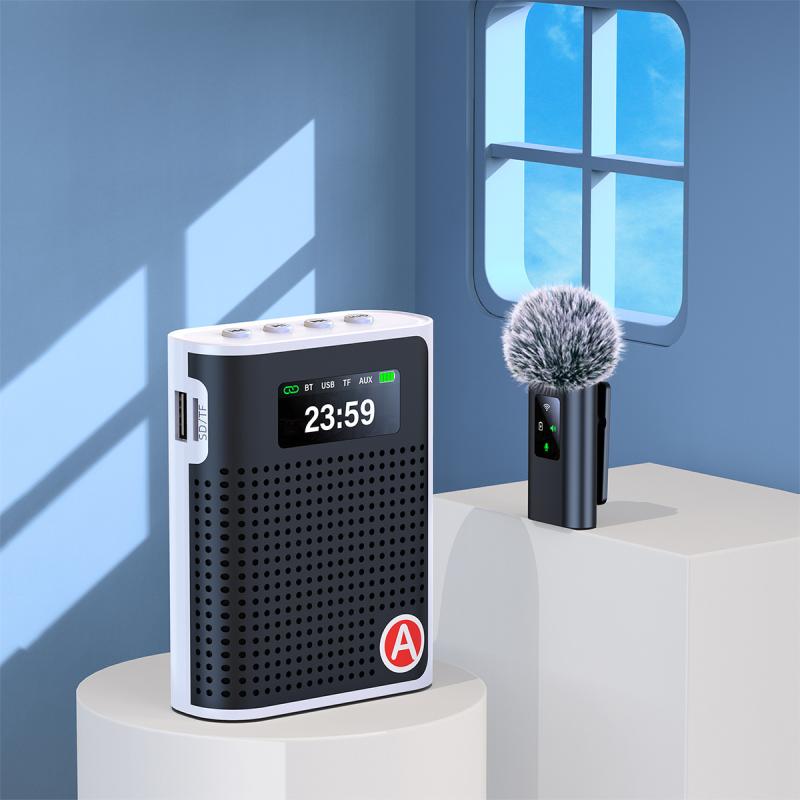 無線電話 領夾 マイクロホン 拡声器 指導員用 お引き回し用 話し合い用 員用 技能輪っか ゼムクリップ式 小型 携帯型 ハンズフリー 電話を掛ける 役立つこと