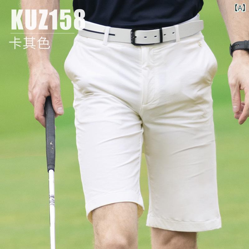 メンズ ゴルフ 短袖 スポーツシャツ 夏 通気性 吸湿速乾 延性のある 伸縮性 軽さ 運動競技御召しもの