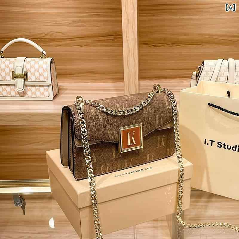 レディース 本革 チェーン店 付き添い人 真四角 ハンドバック 春夏 曲がったがけ ショルダーバッグ 御膳上等感 普段使い走り ミニサイズ