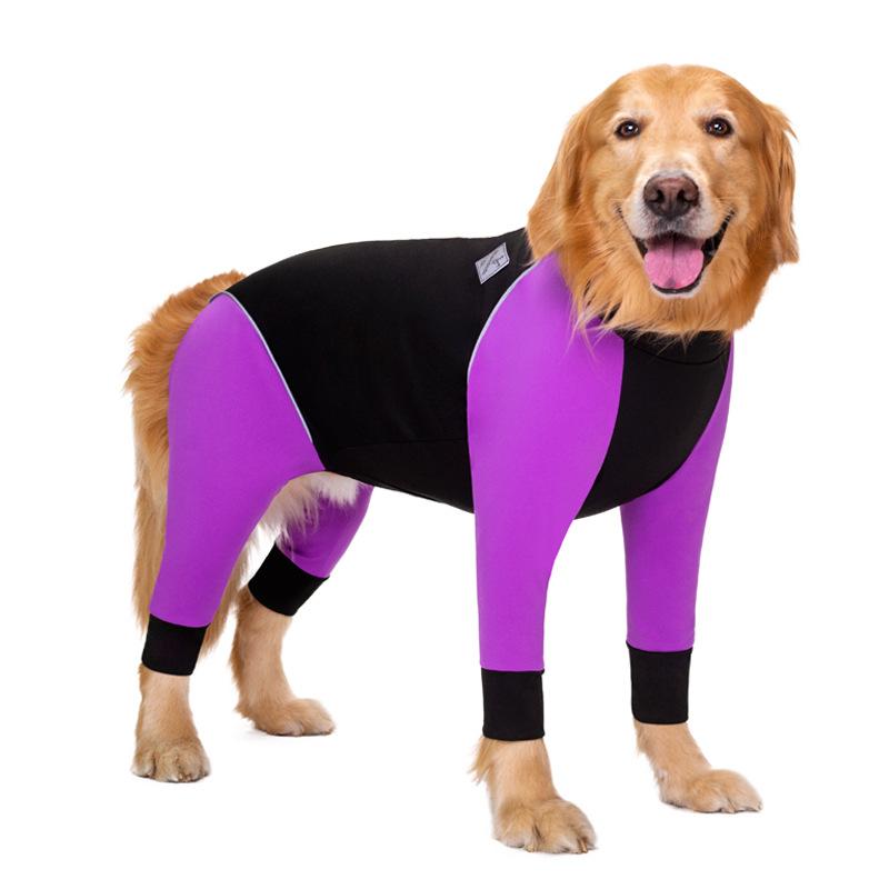 犬服 秋冬 中大型犬用 防水 四脚服 ゴールデンレトリバー対応 暖か 室内外 ペットウェア 厚手 防寒|LAONsChoice