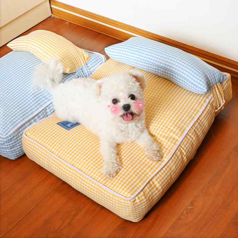 愛玩動物臥榻 犬猫用 耐かじり クーリングマット 座蒲団 取りはらい洗い濯ぎ 室内用 オール時節 耐久性 好いたらしい座布団 愛玩動物住みか 巣型パッド 延性のある原材料