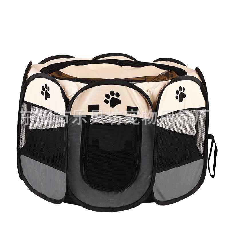 愛玩動物用 折りたたみ 八角形 駒寄せ オックスフォード布 耐引っ掻き 犬猫 生み出すこと房 室内 掘ったて小屋 耐久性 軽さ 携帯型 多役立つこと 防御すること 間隔文字