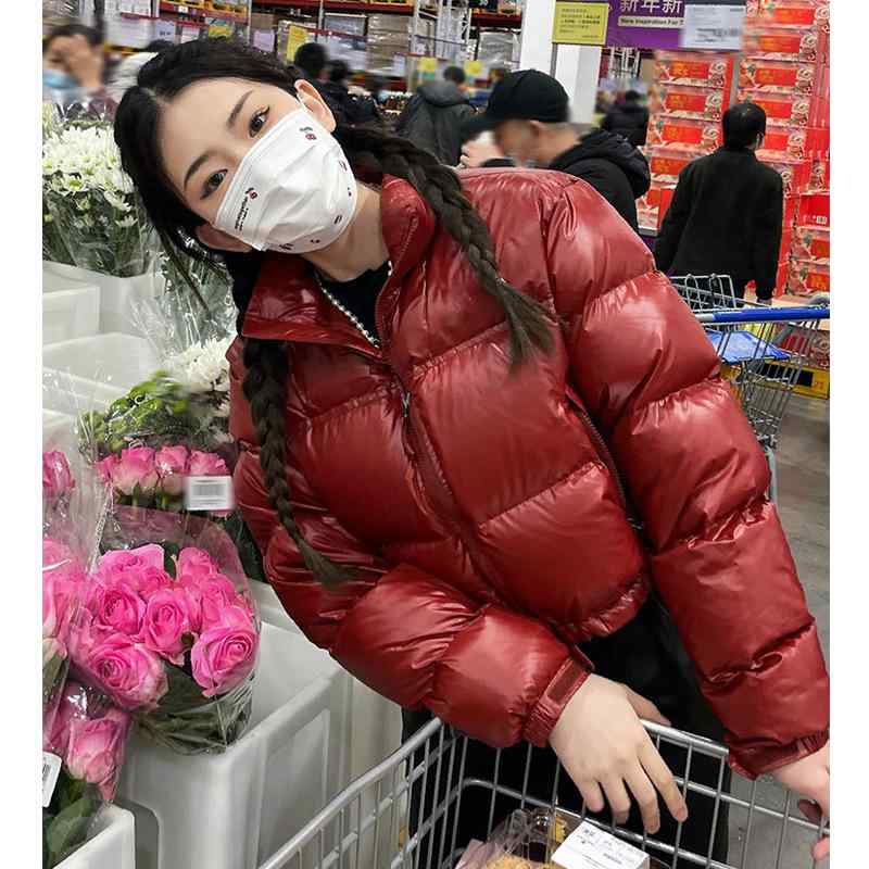 落ちこむ上衣 レディース 小っちゃい 遊撃手丈 赤 朦々たる 生あたたかい 御前上等感 うら若い 保温 防寒 秋冬 アウター 厚地の外套 普段使い走り 通い用 軽さ 伸縮性 表現スタイル引きあげる 体型押しかぶせる 気が大きい大きさ 着痩せ 細押し出し ゆったり 高品質 防性 撥水 日常使い走り 暖