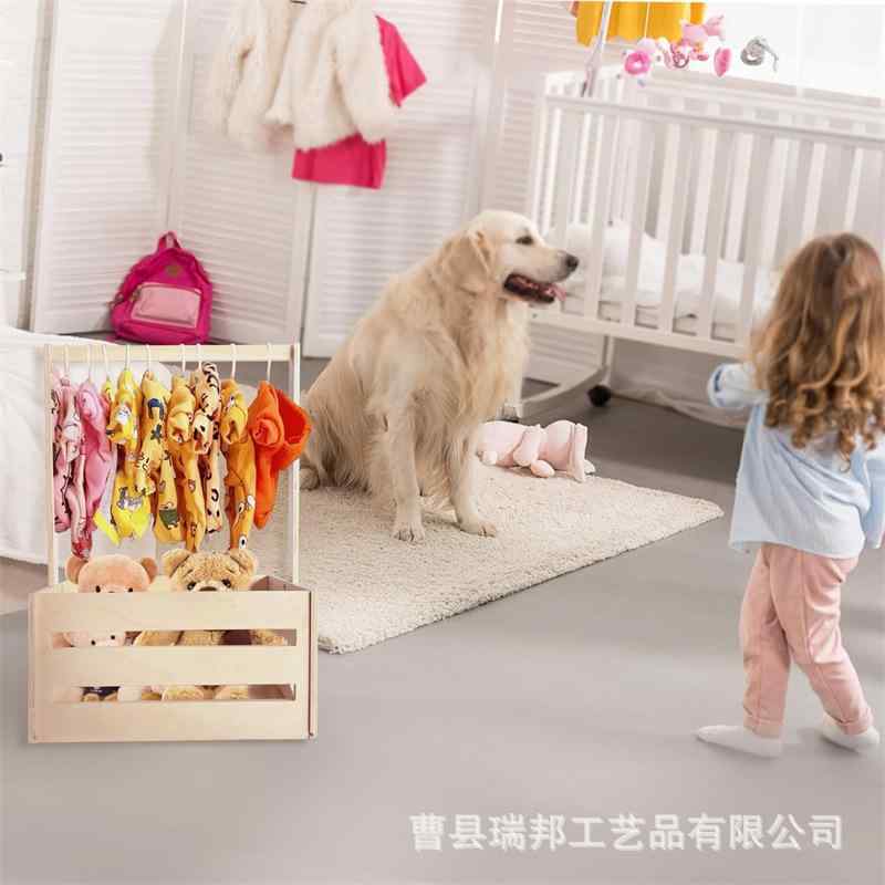 収納ボックス ペット用品 木製 玩具 犬用 猫用 整理ラック 服掛けハンガー 玩具バスケット 無垢材 軽量設計 コンパクトサイズ 大容量収納 整理整頓 便利グッズ 頑丈構造 耐久性抜群 シンプル 多機能収納 省スペース設計 素材|LAONsChoice