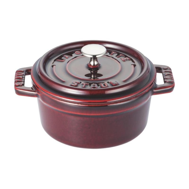 staub ストウブ 「 ピコ ココット ラウンド グレナディンレッド 」|LAONsChoice