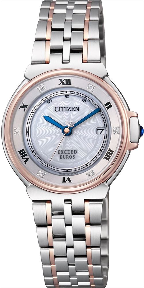 完売 Citizen シチズン エクシード Ref Es1036 50a レディース腕時計 新品 人気 シルバー ピンクゴールド Laox 店 人気ブラドン Universusmedia Com