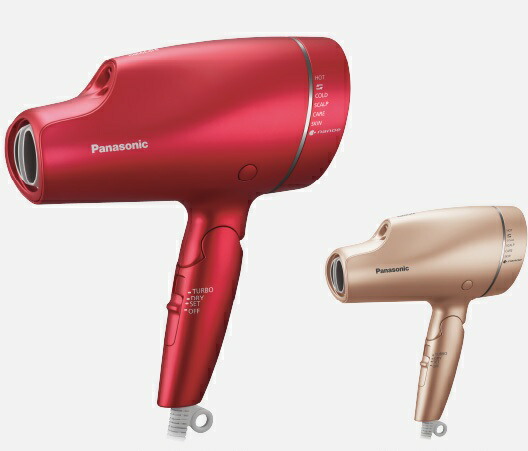 美品！パナソニック ヘアドライヤー ナノケア 「ナノイー」搭載 コーラルピンク Amazon | パナソニック ヘアドライヤー ナノケア 高浸透