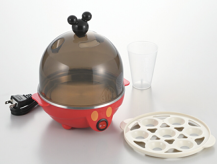 楽天市場】ミッキーマウス 電気たまごゆで器 （蒸し料理用目皿