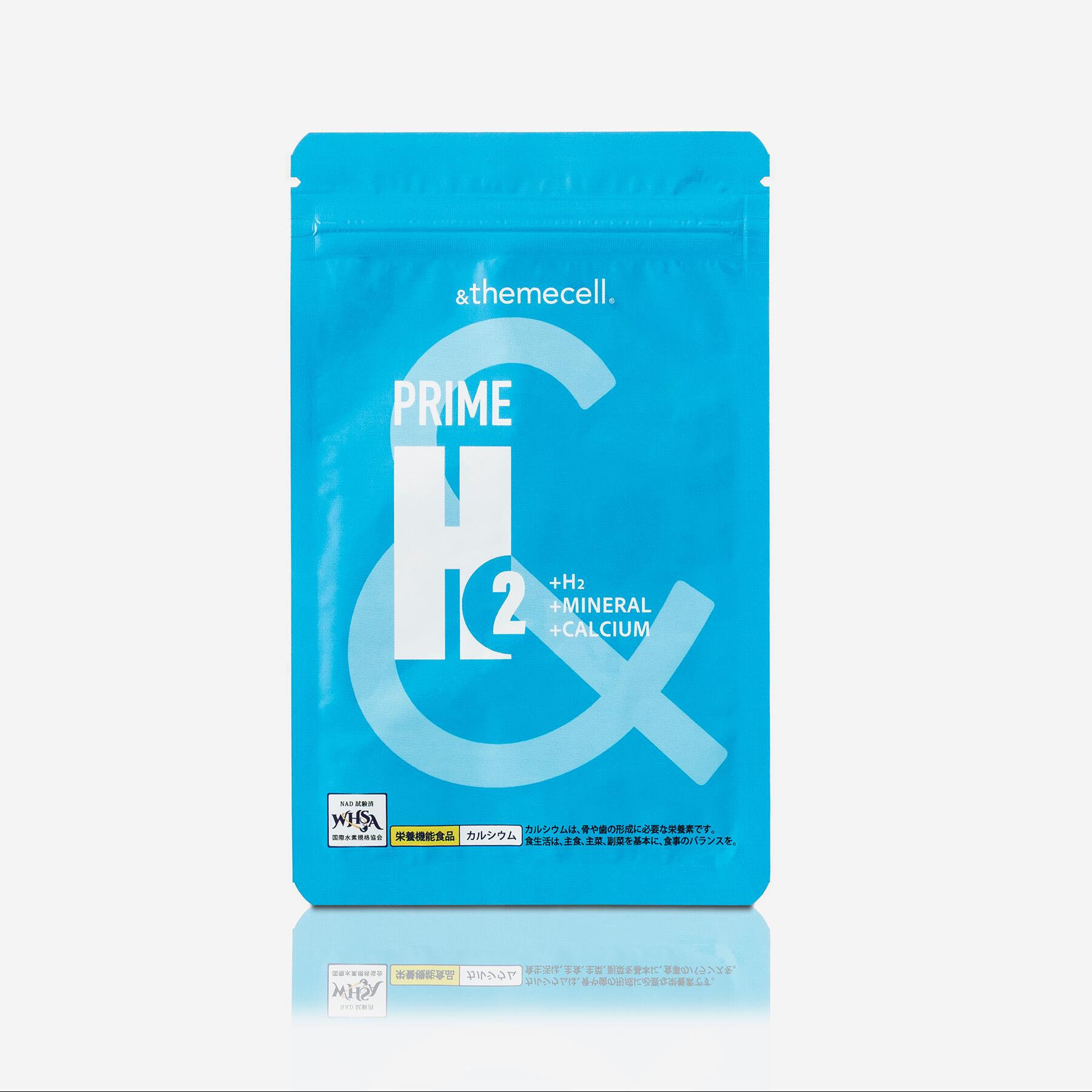 ＆themecell PRIME H2 30日分 H サンゴ マグネシウム Ca 鉱物 一般受け 生きて行く言い慣わし受け支える おすすめ【置き目売りわたす代わりになる店】
