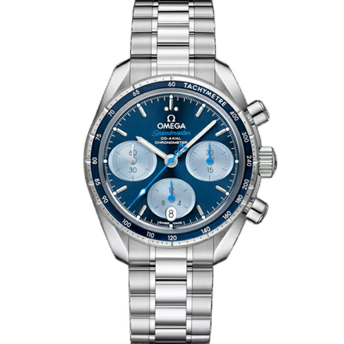 OMEGA ゼロ Speedmaster 38 す早さ御師匠さん 324.30.38.50.03.002