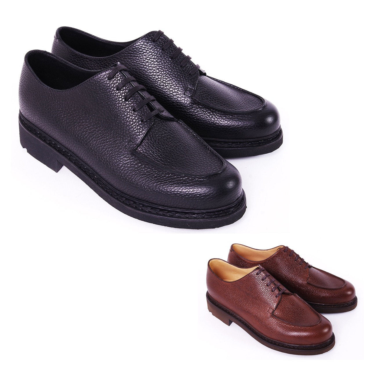 Paraboot×FilMelange CHIMEY 7.5 VEL CONGO Paraboot Michael Marche Shoe - Velours Congo | SON OF A STAG