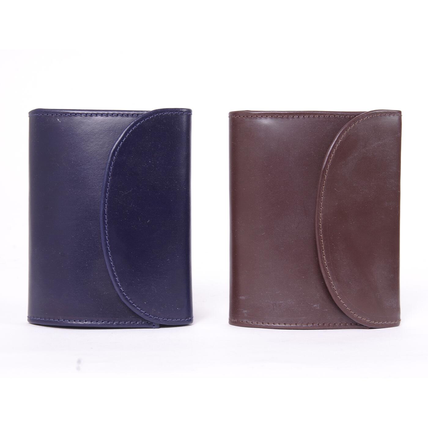 BEORMA コンパクトウォレット　ネイビー 楽天市場】BEORMA LEATHER COMPANY / S0129 COMPACT WALLET